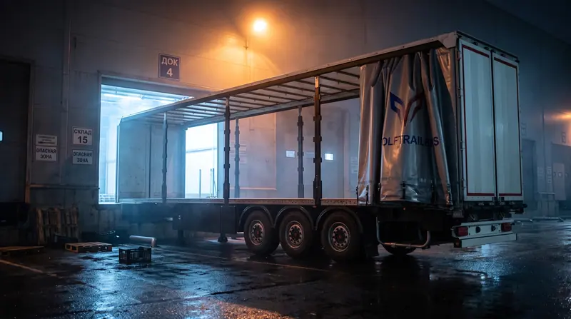 Шторный полуприцеп WOLF S3-137 — 2